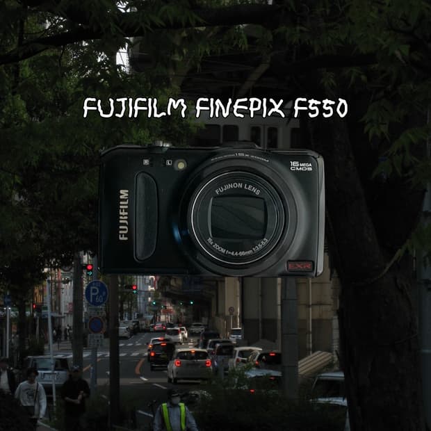 후지필름 파인픽스 F550 EXR 빈티지디카 디지털카메라