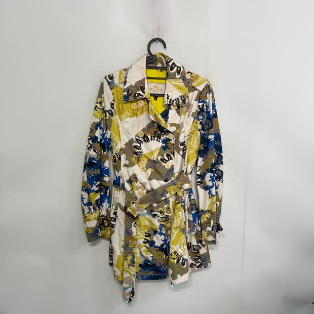 에트로 트렌치코트 자켓 66정도