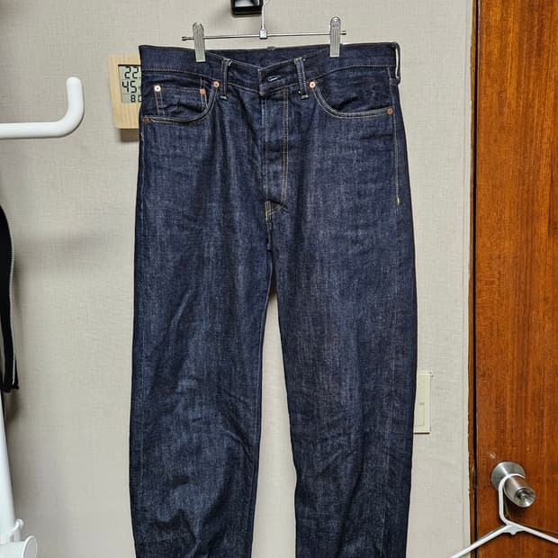 아웃스탠딩 40S 셀비지 스트레이트 데님 팬츠 30사이즈