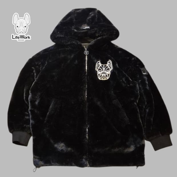 여성-FREE 라이프워크 블랙 심플 밍스타 미들자켓 