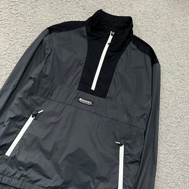 [100] 디스커버리 반집업 바람막이