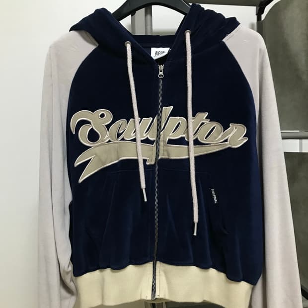 Sculptor VELOUR HOODIE 스컬프터 후드집업