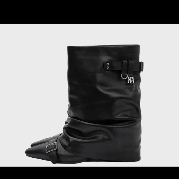 (230)트리밍버드 부츠 신발 스니커즈 Buckle boots