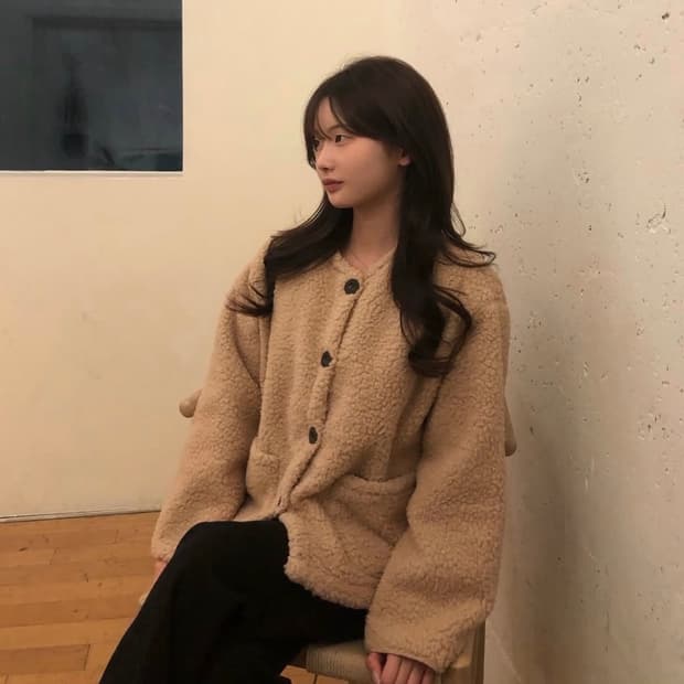 빈디마켓 뽀글이 양털 자켓