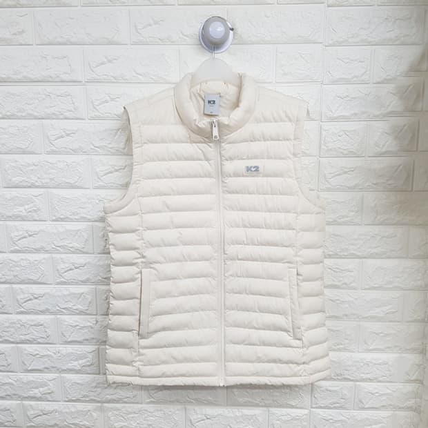 K2 슬림 패딩 조끼 여성66(95) 경량