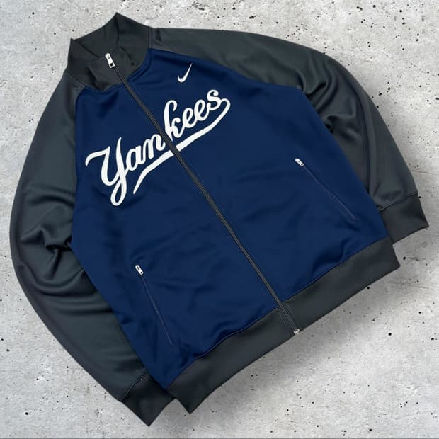 [L] 나이키 뉴욕양키즈 Yankees 트랙 자켓 네이비 B741