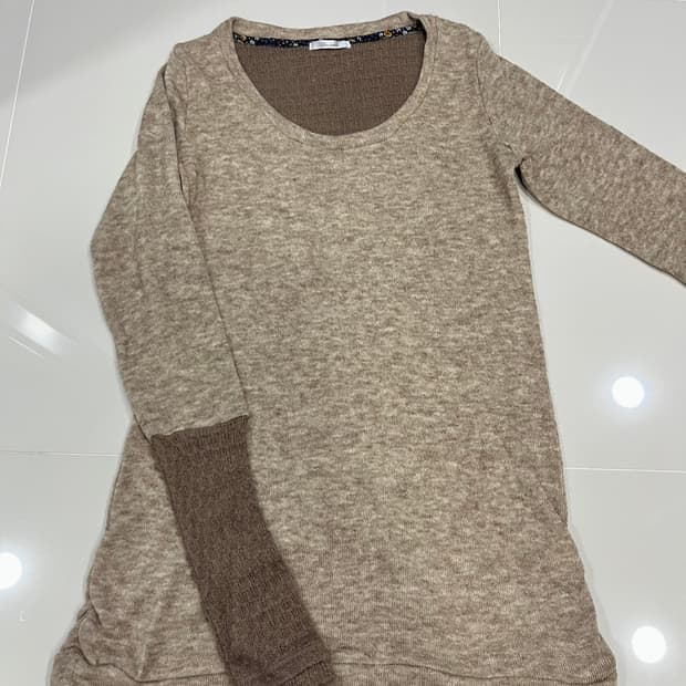 빈티지 니트원피스 모리걸 