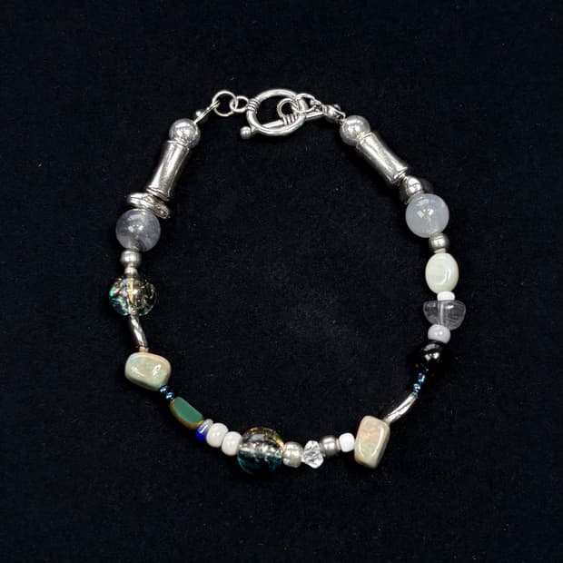 핸드메이드 비즈 팔찌 Athena 039