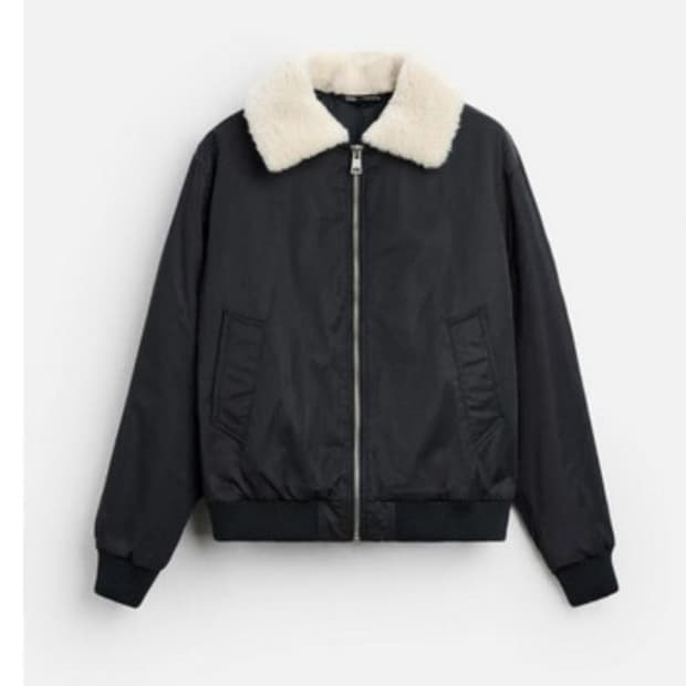 ZARA 자라 콤비 칼라 재킷 3286/505 M사이즈