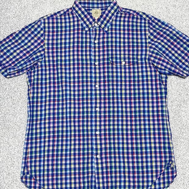 J.PRESS 제이 프레스 시어서커 마드라스 체크 셔츠