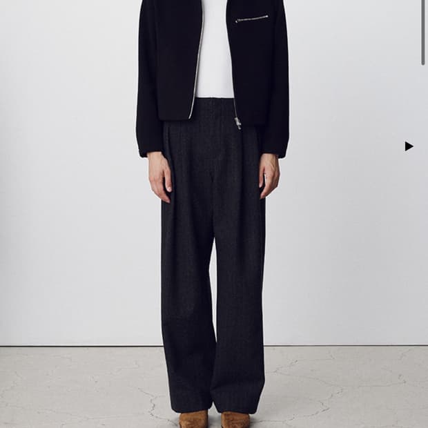 토니웩 캐시미어 베를린 자켓 블랙 50