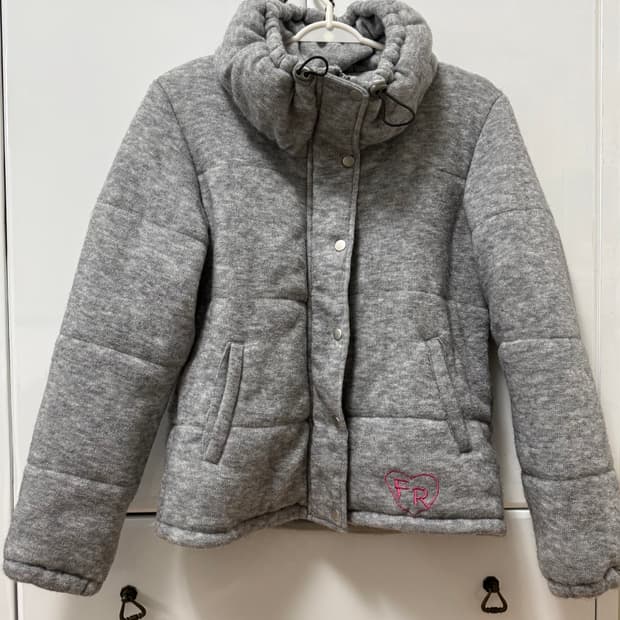 카라하나 빈티지 그레이 패딩 모리걸 갸루 니혼진 카메 빈티지 모리노가토