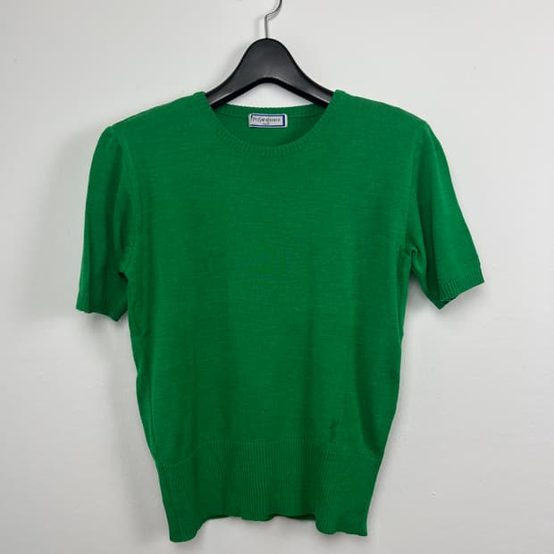 T078 입생로랑 JPN 반팔 니트