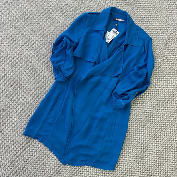 90 올리비아 여름 롱 자켓 새상품0410D