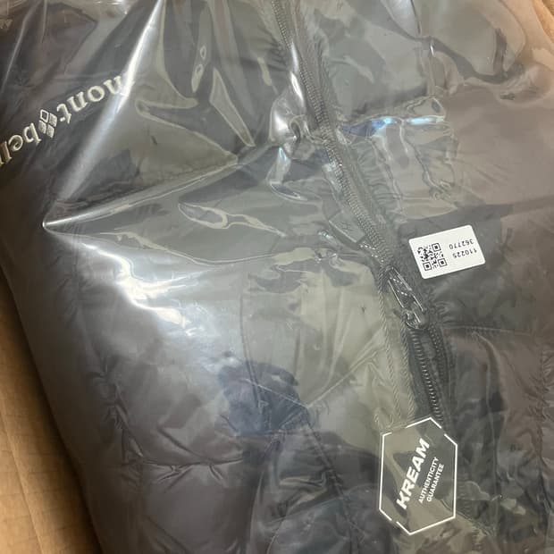 몽벨 슈페리어 다운 파카 블랙L