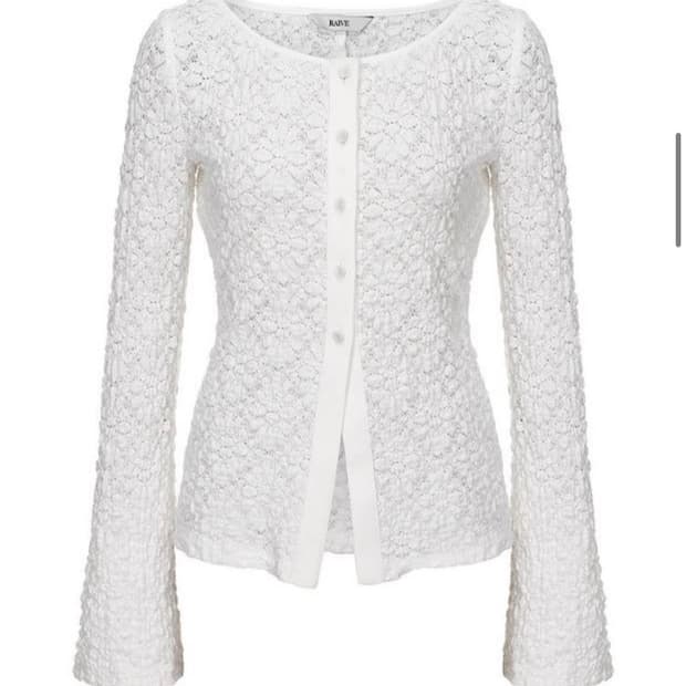 레이브 레이스 버튼 가디건 1사이즈 