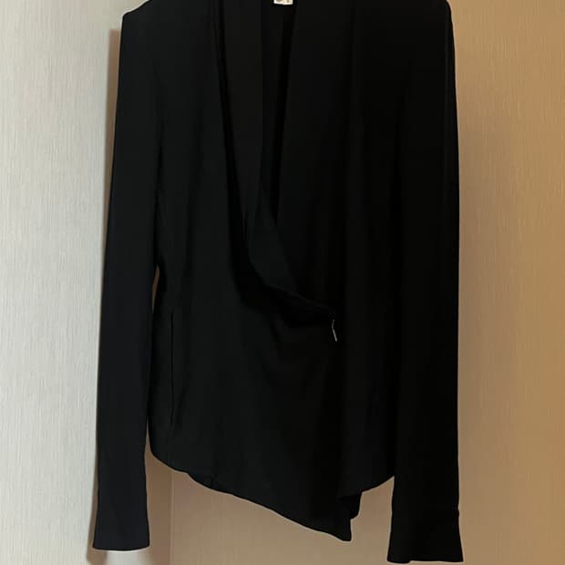helmut lang 드레이핑 코튼 자켓