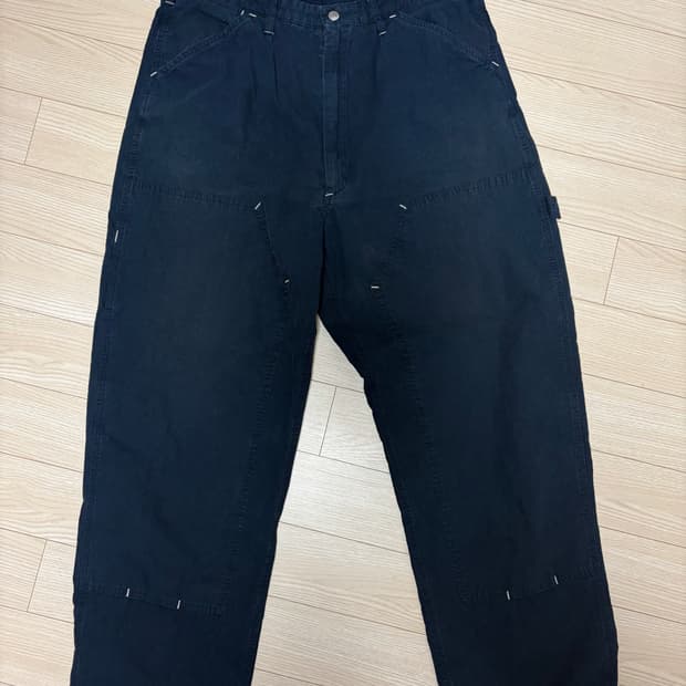 엔즈앤드민즈 더블니 네이비 팬츠