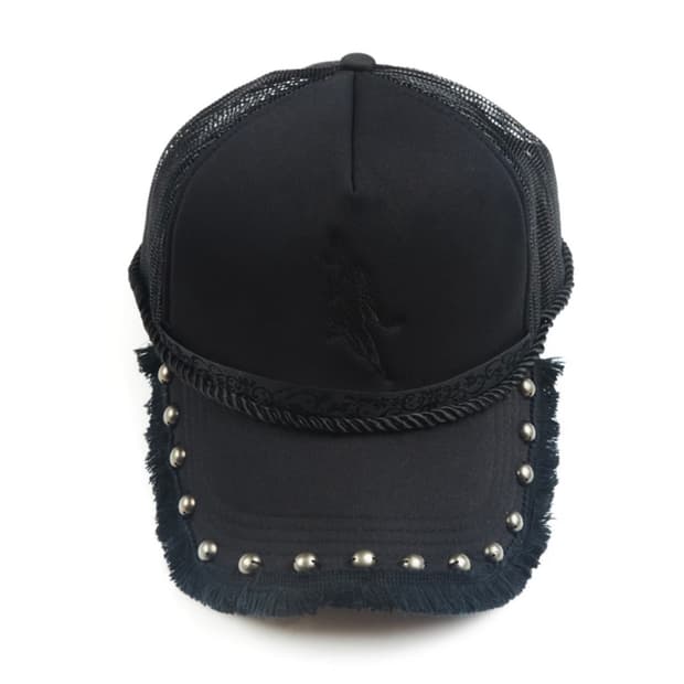 [사요] 604service STUDDED TRUCKER CAP