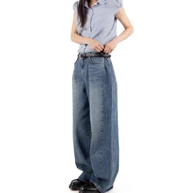 릿킴 폴드 블루진