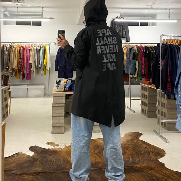 BAPE fishtail parka 베이프 피쉬테일 파카