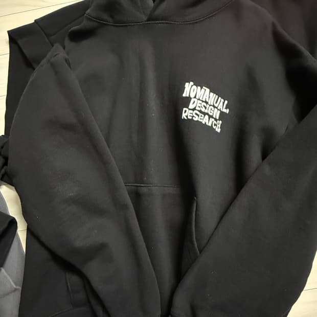 노매뉴얼 후드티 s