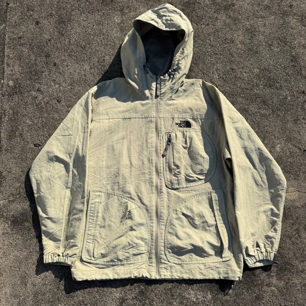 [XL] 노스페이스 후드 나일론 바람막이 자켓