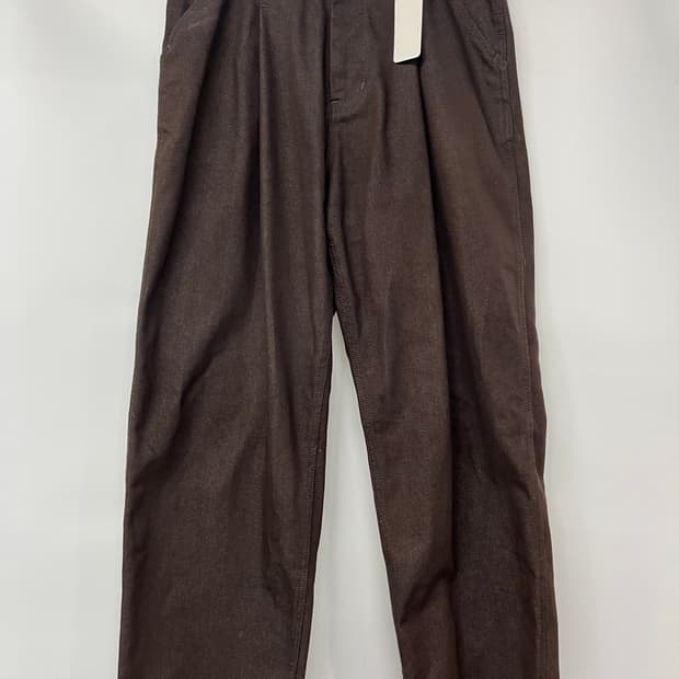 XEROBNR 제로 와이드 팬츠 브라운 L사이즈