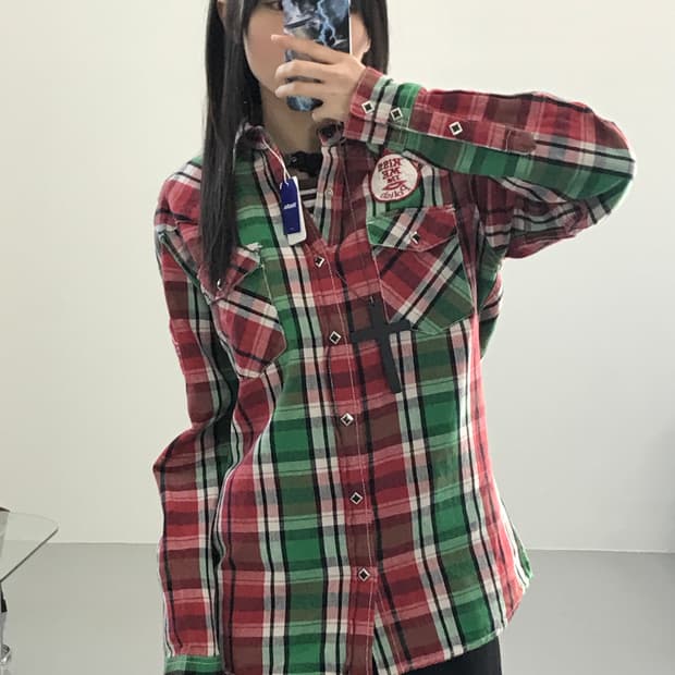 Lucky Store Western Check Shirts