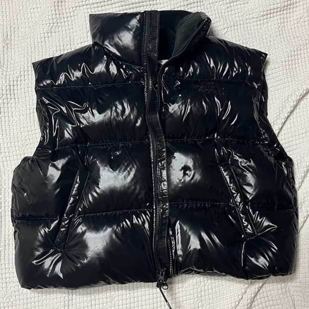 노스페이스 패딩조끼