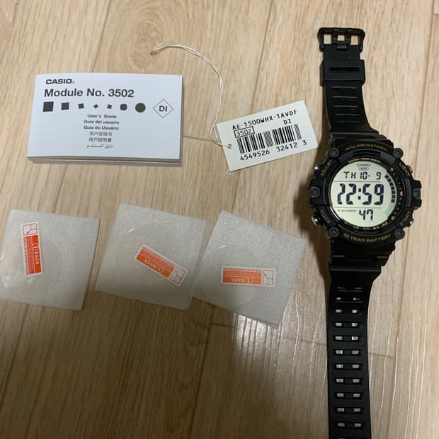 카시오 ae 1500whx 시계