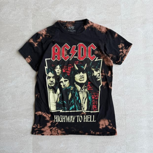 AC/DC Highway to hell 락티셔츠