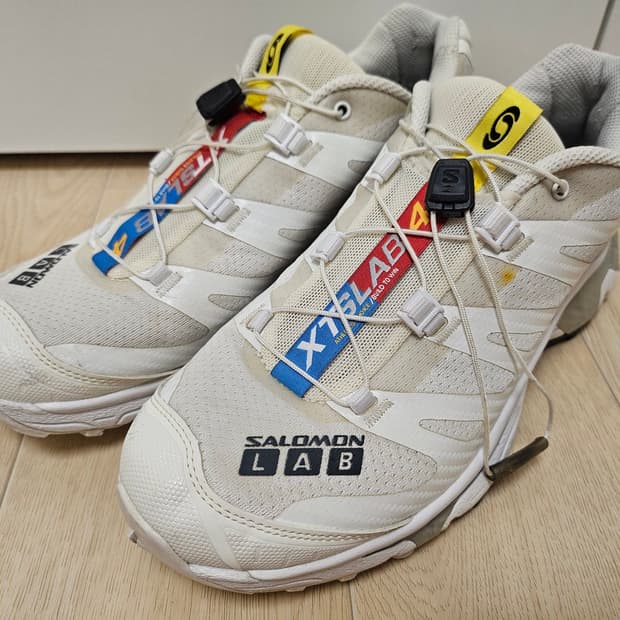 살로몬 XT-4 화이트 루나 록 255