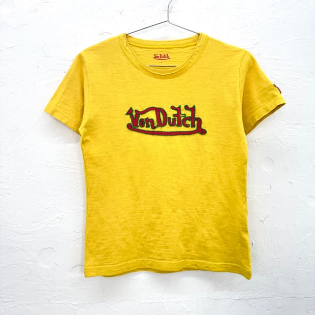 von dutch 자수 티셔츠