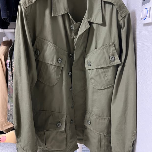 택포18) 버즈릭슨 트로피칼 컴뱃 정글 퍼티그 자켓 M