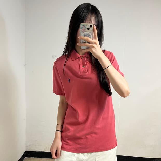 Polo Ralph Lauren Red Collar T-Shirt