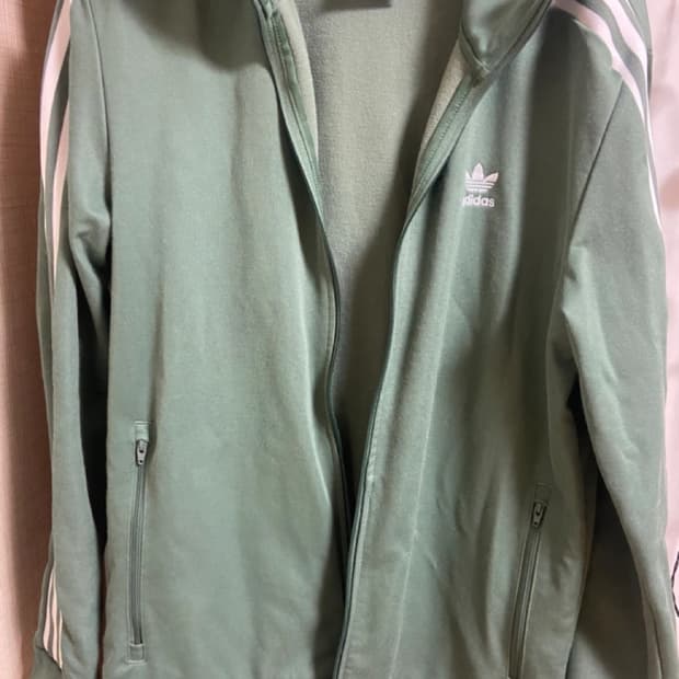 아디다스 바켄바우어 져지 올리브 카키 XL 빈티지