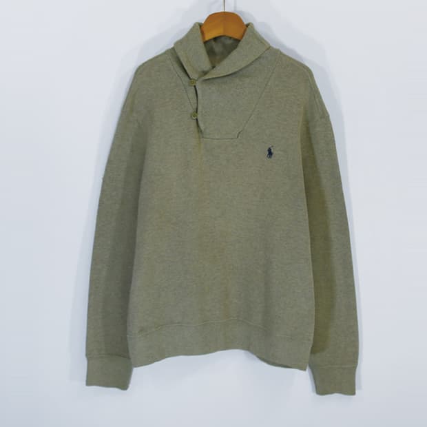 Polo by Ralph Lauren 숄카라버튼니트