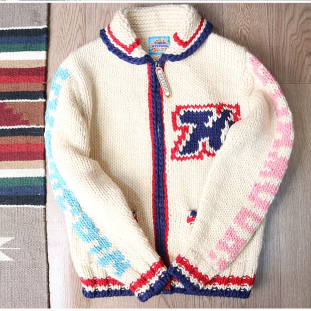 Hysteric Glamour 히스테릭 글래머 울100% 도톰한  코위찬