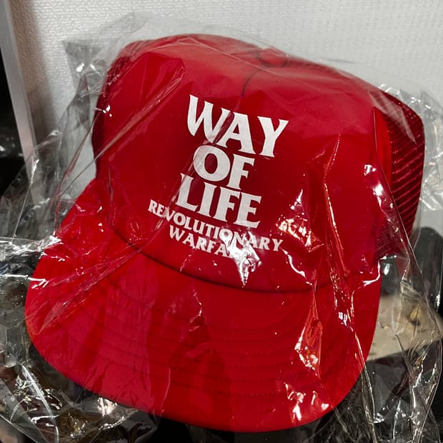 Rats MESH CAP "WAY OF LIFE" 랏츠 메쉬캡