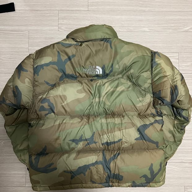 노스페이스 카모눕시 센터로고 우먼스M사이즈 남성S(설명참조)