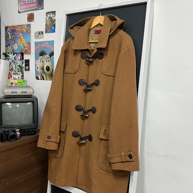 Levis 리바이스 레드탭 더플코트 후드 떡볶이 롱 코트