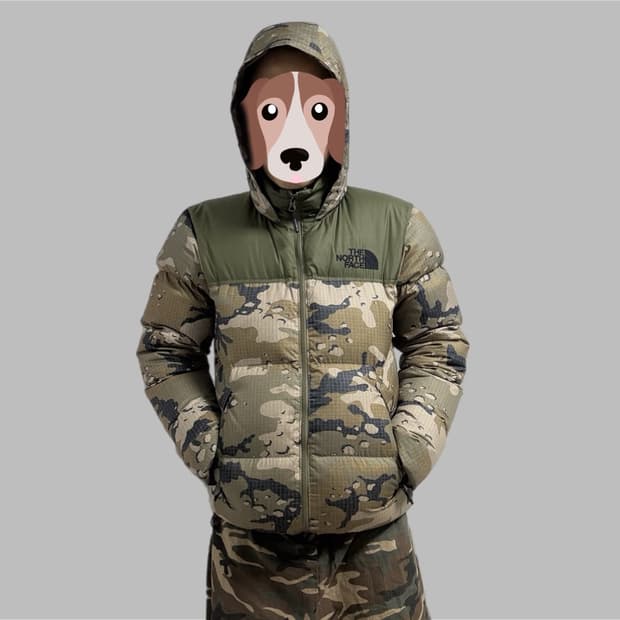 노스페이스 노벨티 카모 눕시 