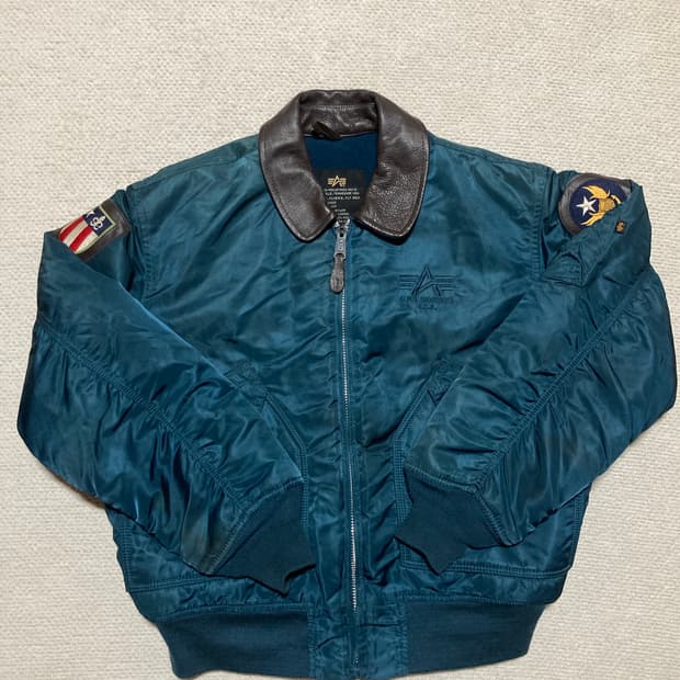 00s Alpha Industries USA 플라이트 자켓 L