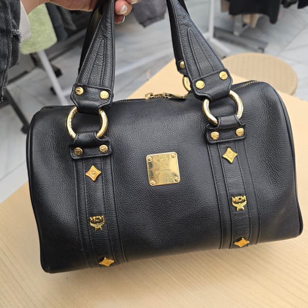 MCM  토트백  블랙