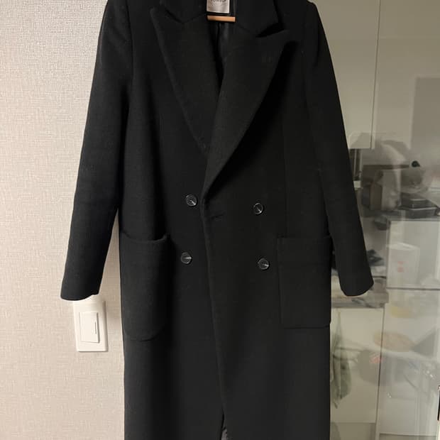 스튜디오톰보이 블랙 롱코트