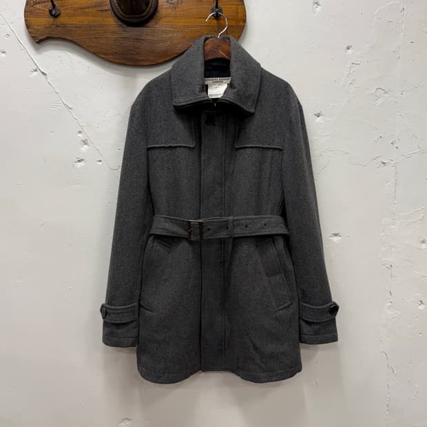 66) Katharine Hamnett London Grey Wool B