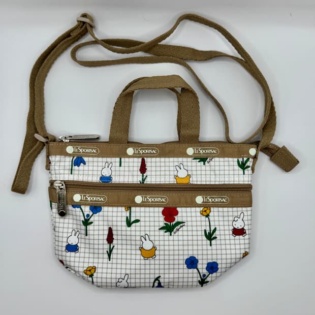 LeSportsac × Dick Bruna 미피 플라워 미니  크로스백 