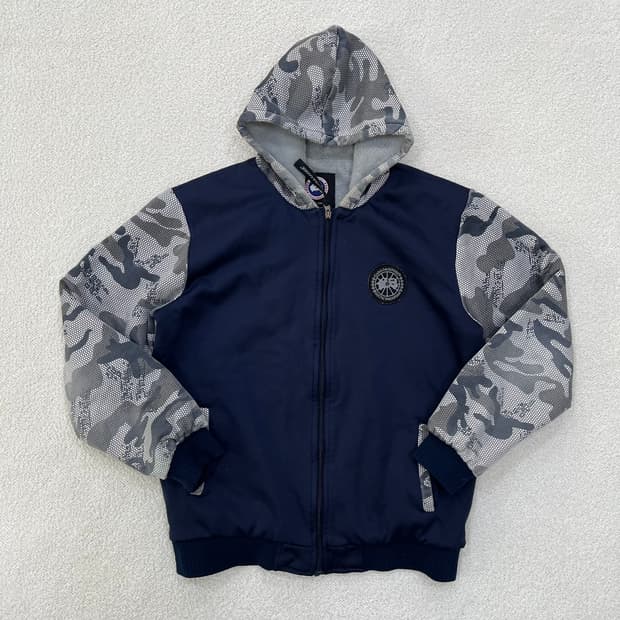 XL 캐나다 카모 후드 집업 0303M