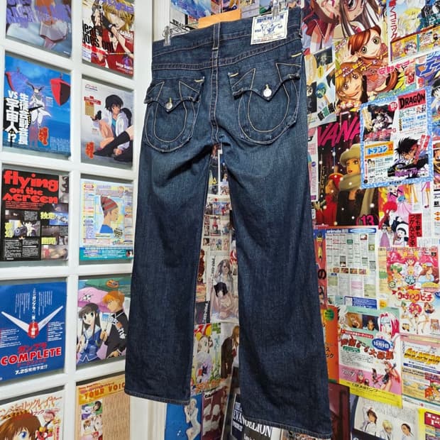 트루릴리젼 부츠컷 데님 팬츠